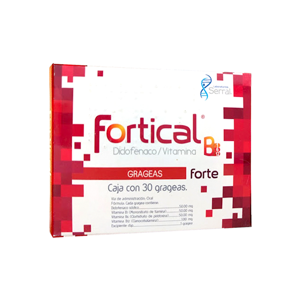FORTICAL FORTE C/30 TABS. 50/50/50/1 MG.