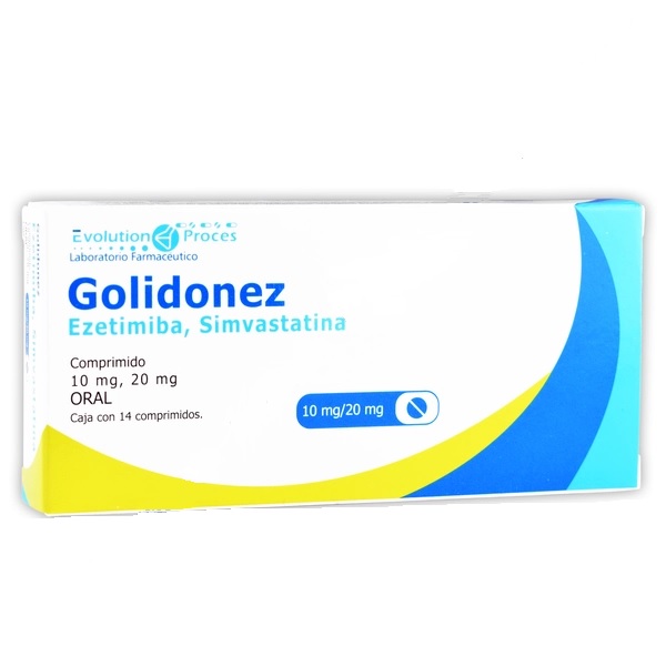GOLIDONEZ c/14 TABS. 10/20 MG.