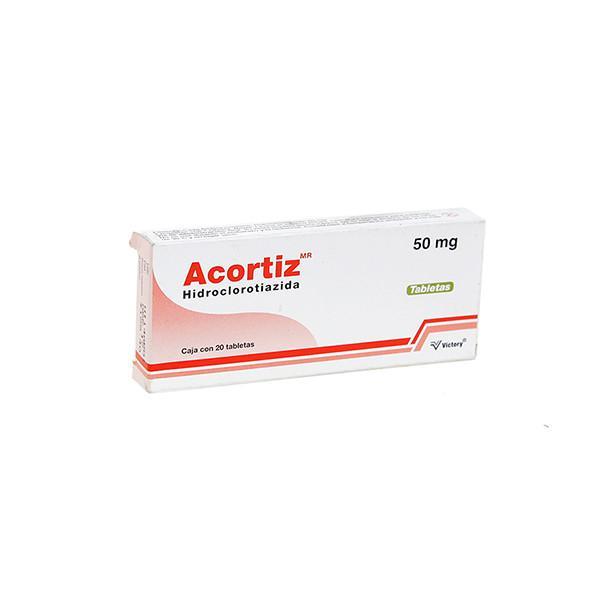 ACORTIZ Fco. c/100 TABS. 50 MG.