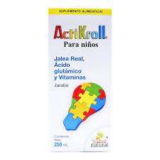 ACTIKROLL JARABE Para Niños Fco. 250 ML.