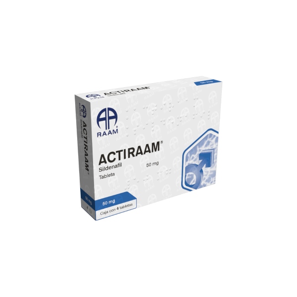 ACTIRAAM C/ 4 TABS. 50 MG.