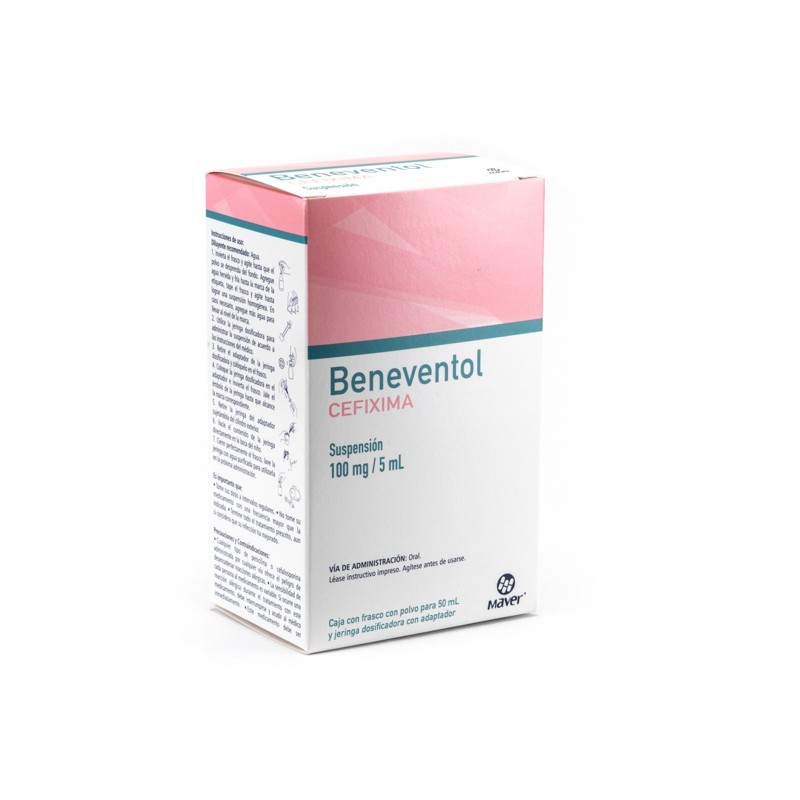 BENEVENTOL SUSP. Fco. 50 ML. 100 MG/5 ML.