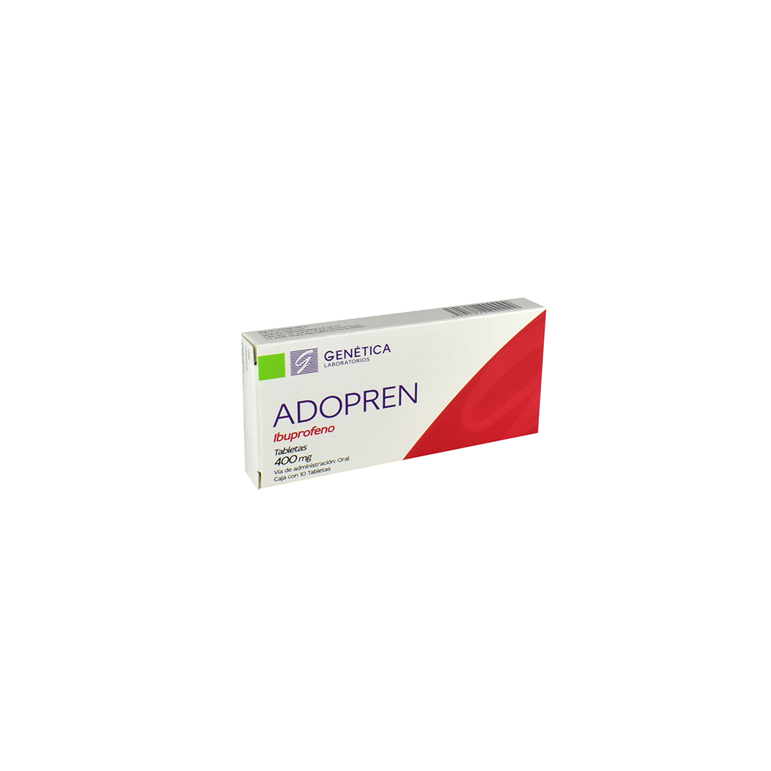 ADOPREN Fco. c/50 TABS. 400 MG.