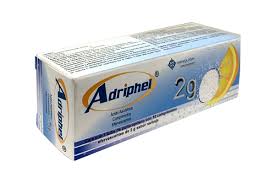 ADRIPHEL C/10 COMPS. EFERVS. SABOR NARANJA 2 G.