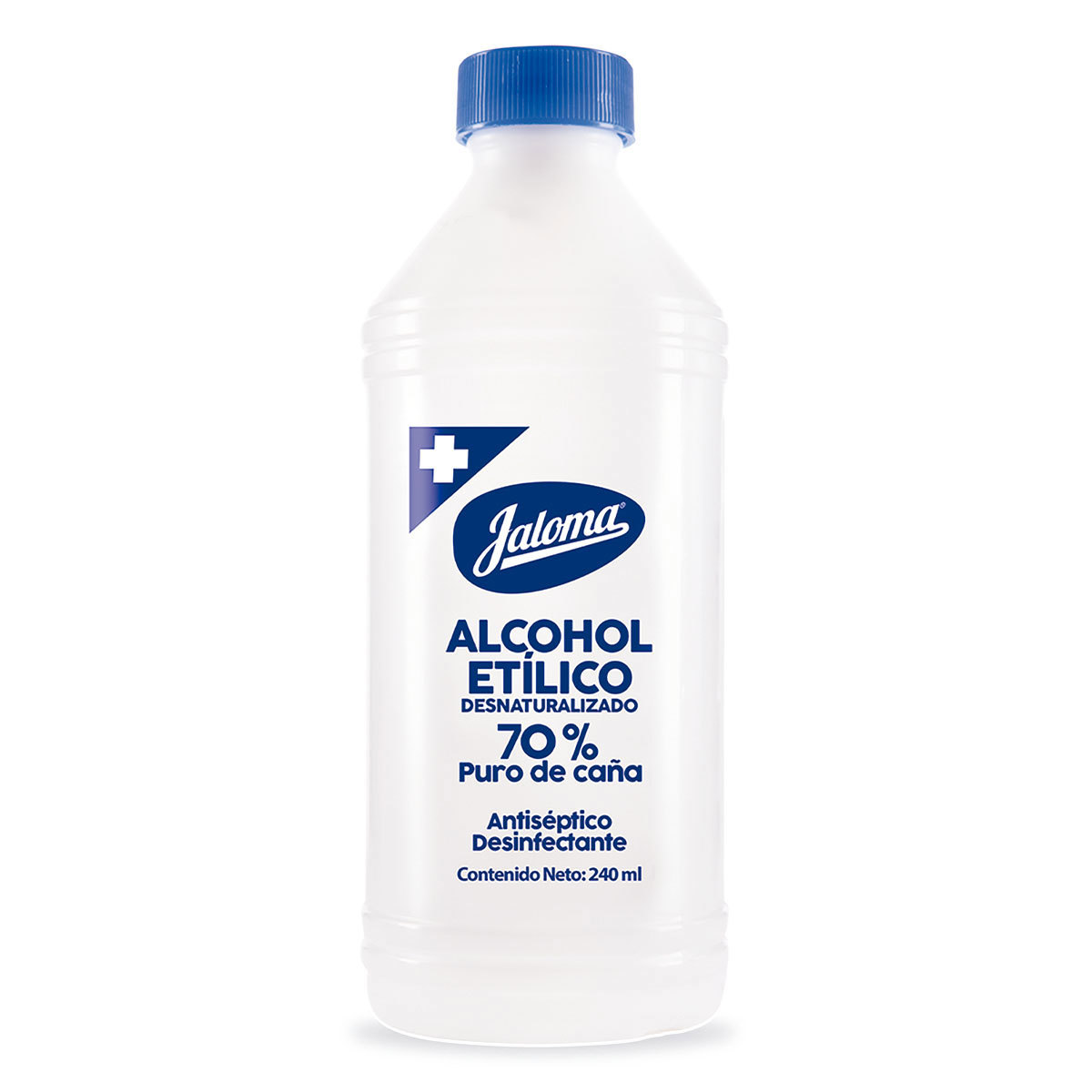 ALCOHOL ETÍLICO Desnaturalizado (Jaloma) 70%  Fco. 240 ML.