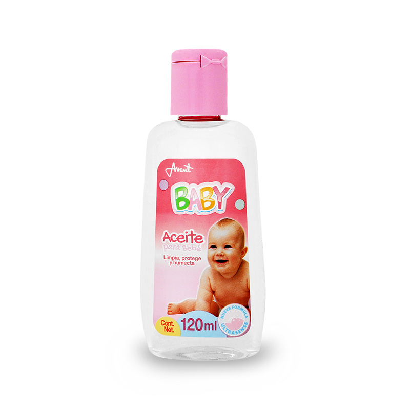 ACEITE PARA BEBE "Baby Rosa" Fco. 125 ML.