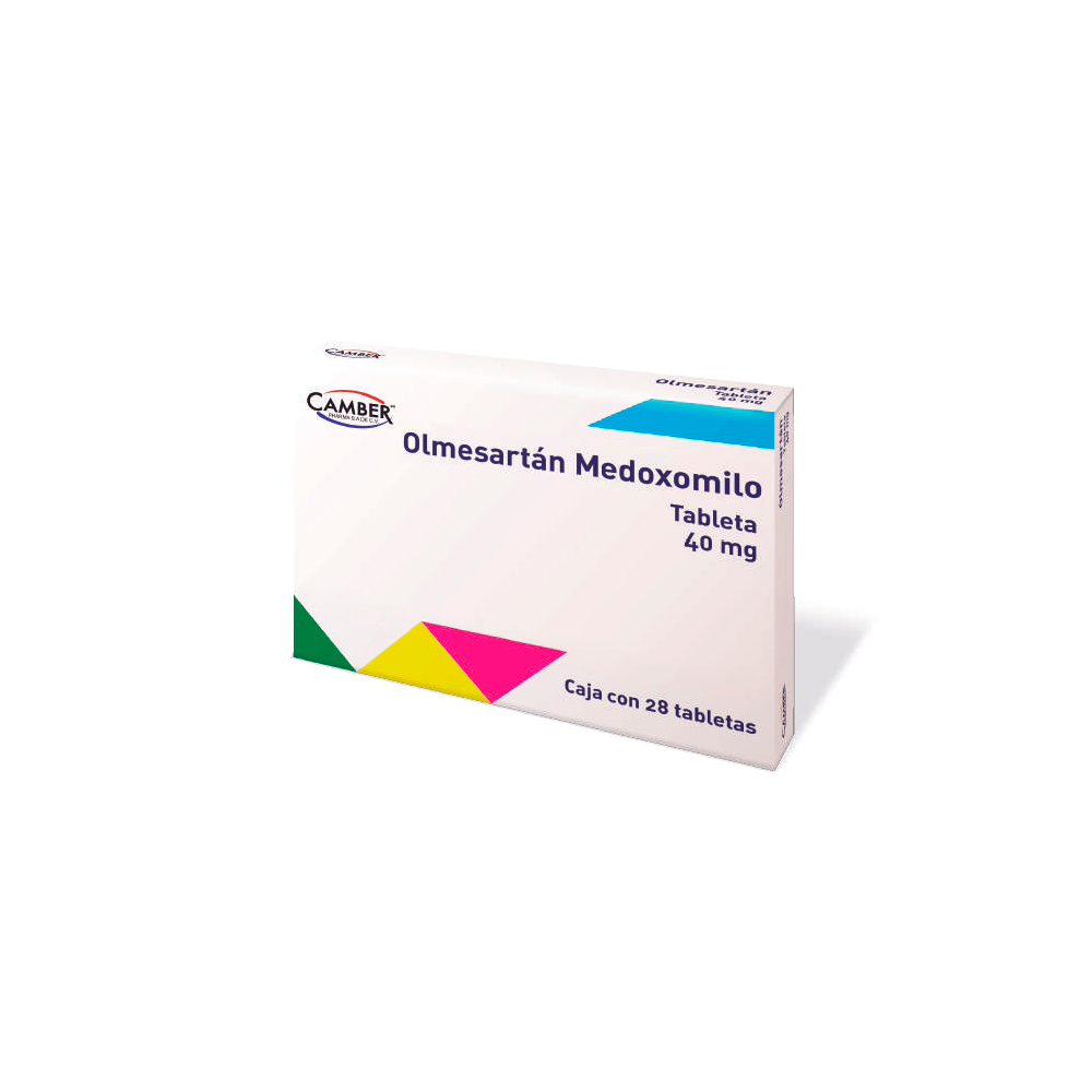 OLMESARTÁN (Camber) c/28 TABS. 40 MG.