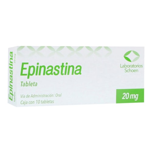 EPINASTINA (Schoen) c/10 TABS. 20 MG.