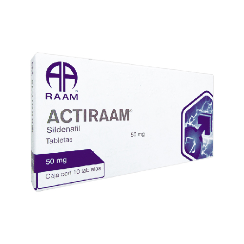 ACTIRAAM c/10 TABS.  50 MG.