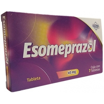ESOMEPRAZOL (Ultra) c/ 7 TABS. 40 MG.