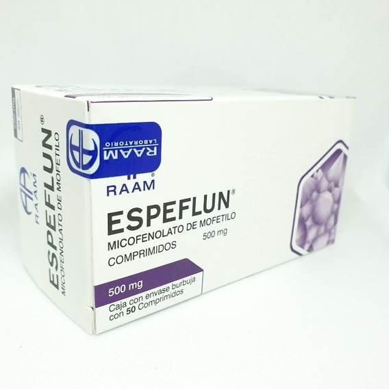 ESPEFLUN c/50 COMPS. 500 MG.
