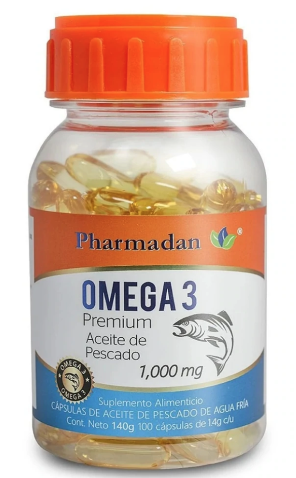 OMEGA 3 PREMIUM (Pharmadan) c/100 CAPS. 1.4 G.