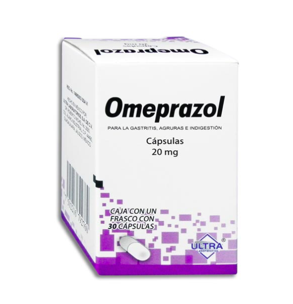 OMEPRAZOL (Ultra) c/ 30 CAPS. 20 MG.