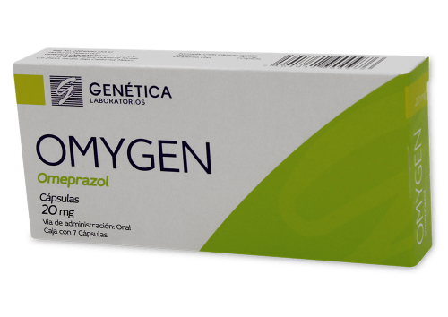 OMYGEN C/ 7 CAPS. 20 MG.Omeprazol 