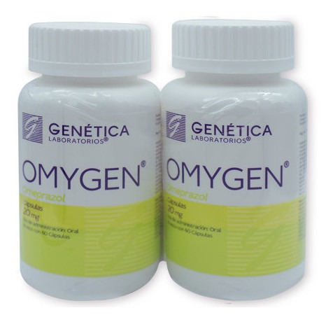 OMYGEN Fco. c/60 CAPS. 20 MG. (2 Pack)