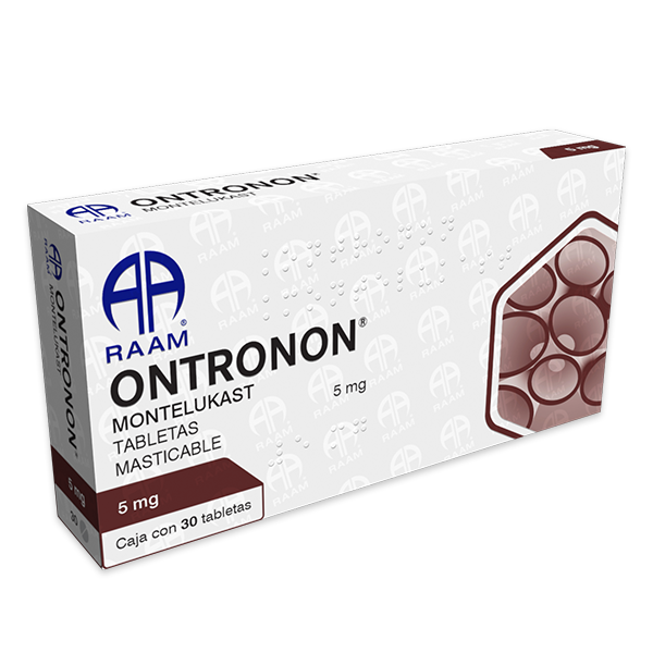 ONTRONON c/30 TABS. Masticables 5 MG.
