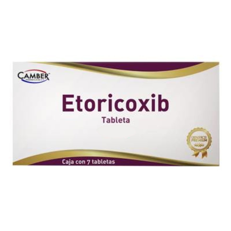 ETORICOXIB (Camber) c/14 TABS. 90 MG.