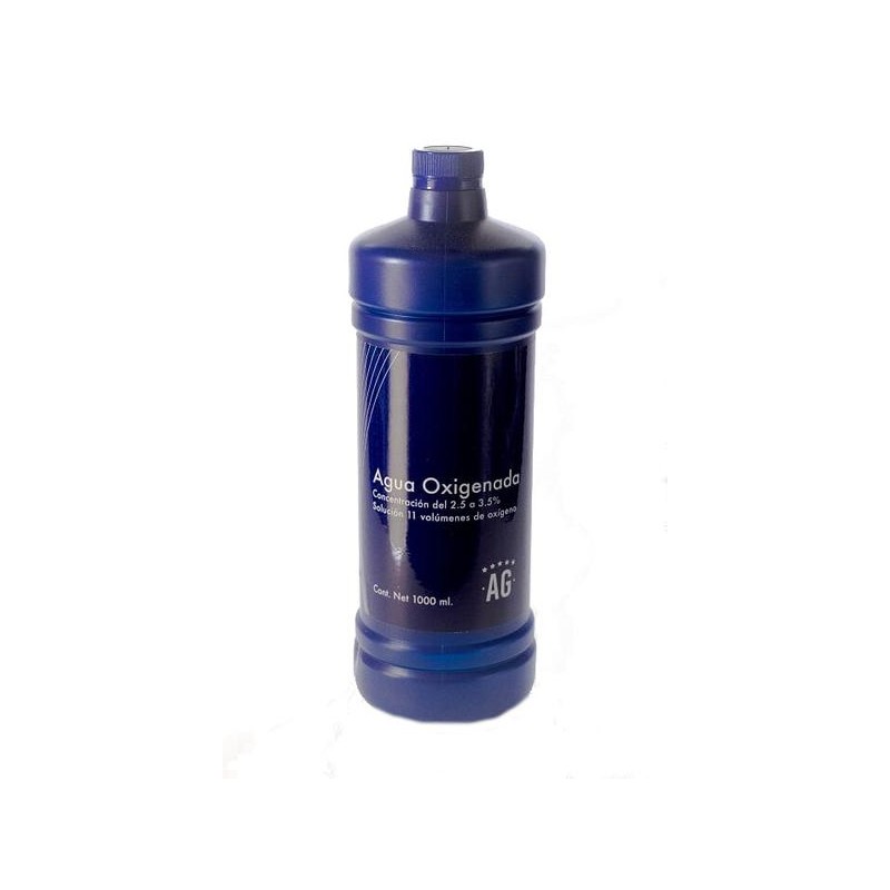 AGUA OXIGENADA (AG) SOLUCION AL 3.5% FCO. 1000 ML.