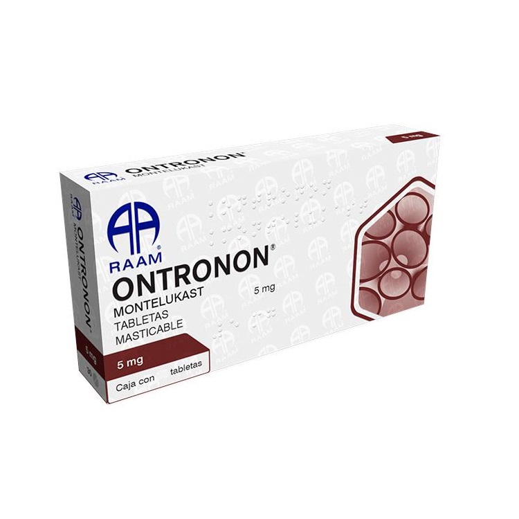 ONTRONON c/20 TABS. Masticables 5 MG.