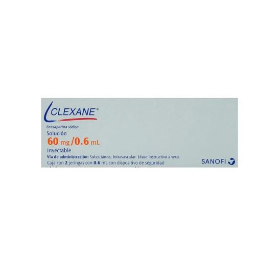 60MG CLEXANE 60 MG SOL INY C/2.