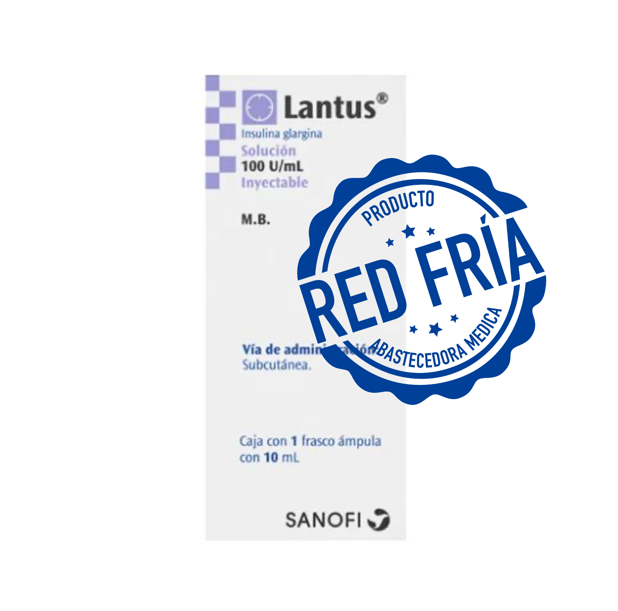 🚚LANTUS Insulina 100UI Ampula 10ml