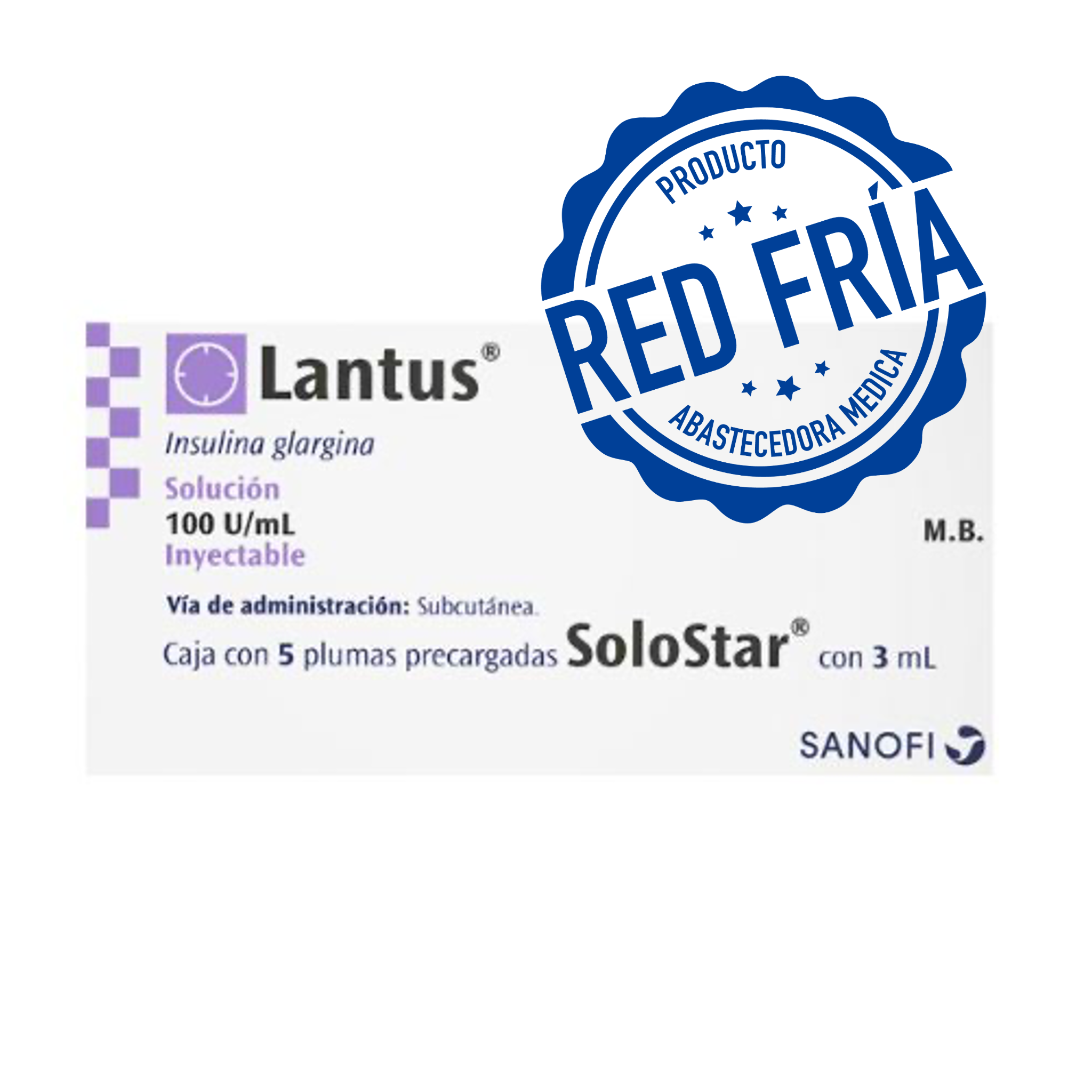 3ML LANTUS SOLOSTAR C/5 AMP. 3ML