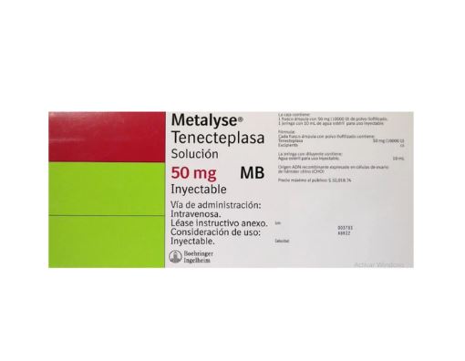 METALYSE 50 MG SOL INY