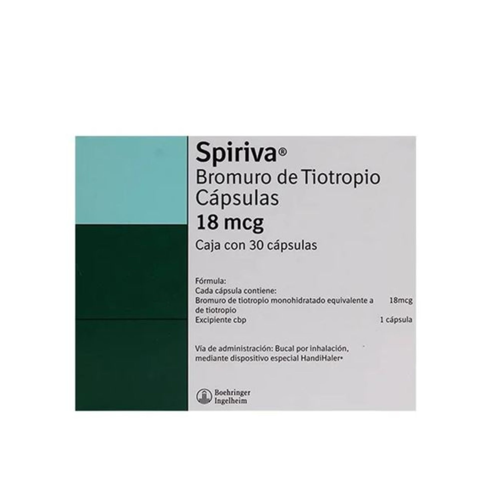 18MCG SPIRIVA 18MCG DOSIF C/30 CAPS