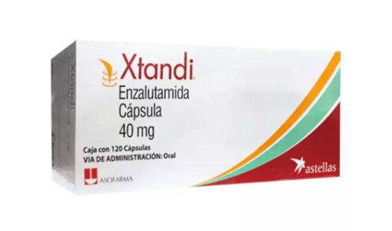 XTANDI. 120 CAPS. 40 MG.