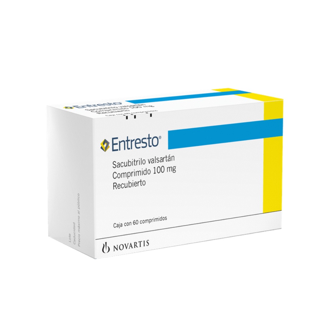 ENTRESTO 100 MG C/60 COMP sacubitril/valsartan