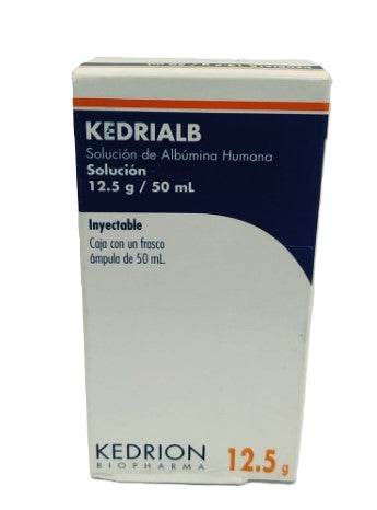 KEDRIALB ALBUMINA HUMANA 50 ML 25%