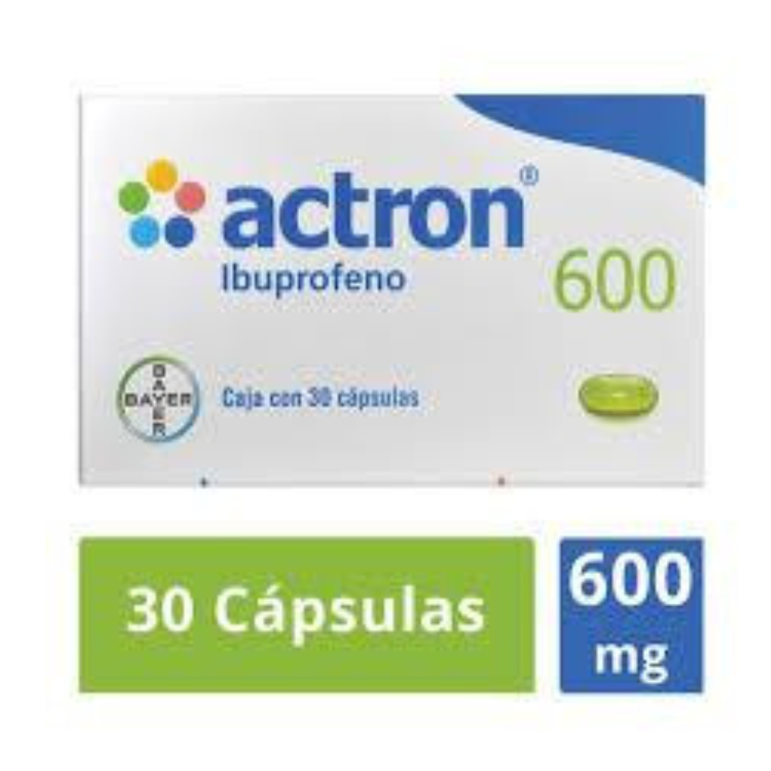 ACTRON c/30 CAPS. 600 MG.