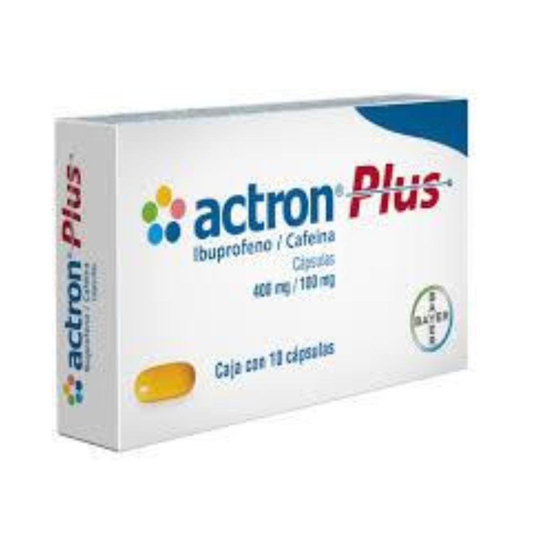ACTRON PLUS c/10 CAPS. 400/100 MG.