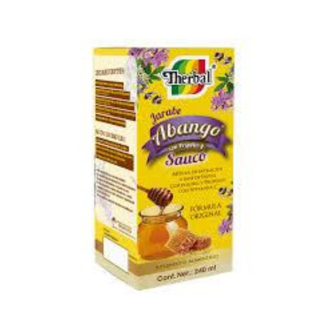 ABANGO CON SAÚCO Y PROPÓLEO JARABE Fco. 240 ML.