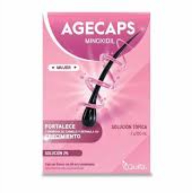 AGECAPS MUJER SOL. TÓPICA Fco. Atomizador 60 ML. 2 G/100 ML.