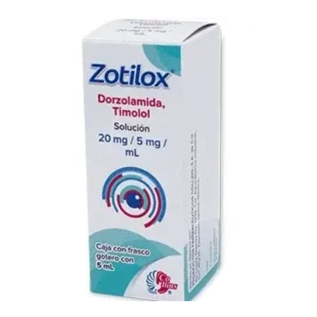 ZOTILOX SOL. OFTÁLMICA Fco. Gotero 5 ML. 20-5 MG/1 ML.