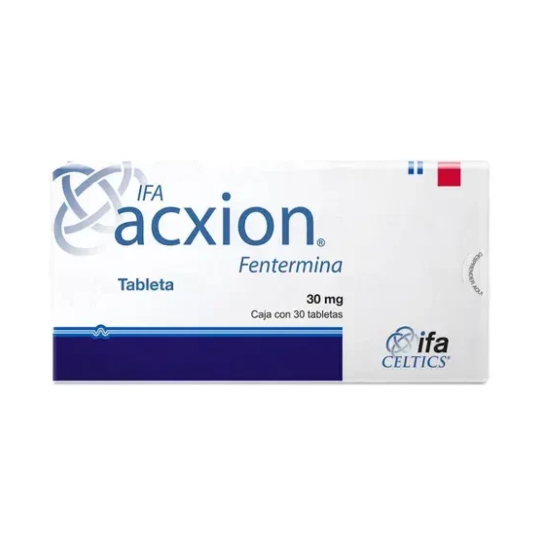 IFA ACXION 30 MG 30 TABLETAS (FENTERMINA)