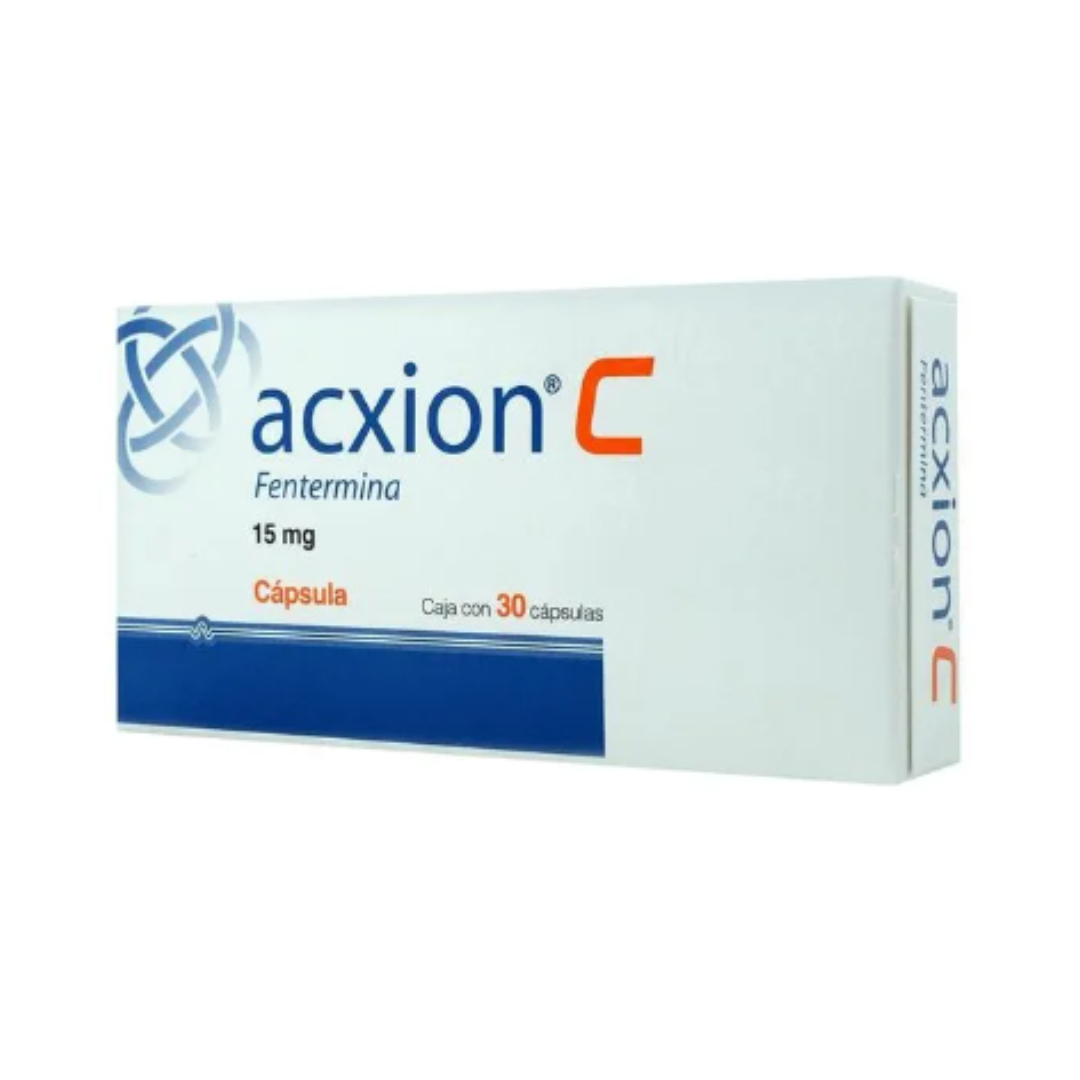 ACXION C 15 MG 30 CÁPSULAS (FENTERMINA)