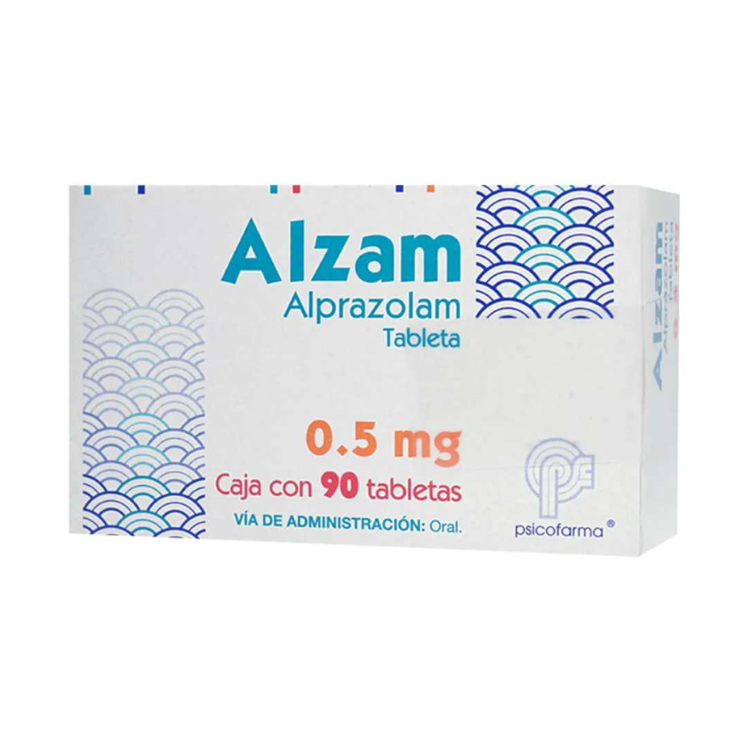ALZAM 0.50 MG 90 TABLETAS (RED FRÍA)