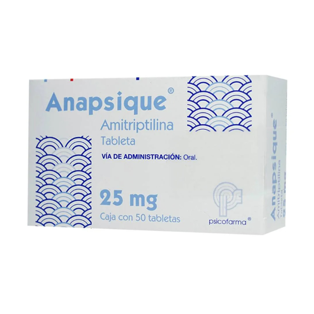 ANAPSIQUE 25 MG 50 TABLETAS