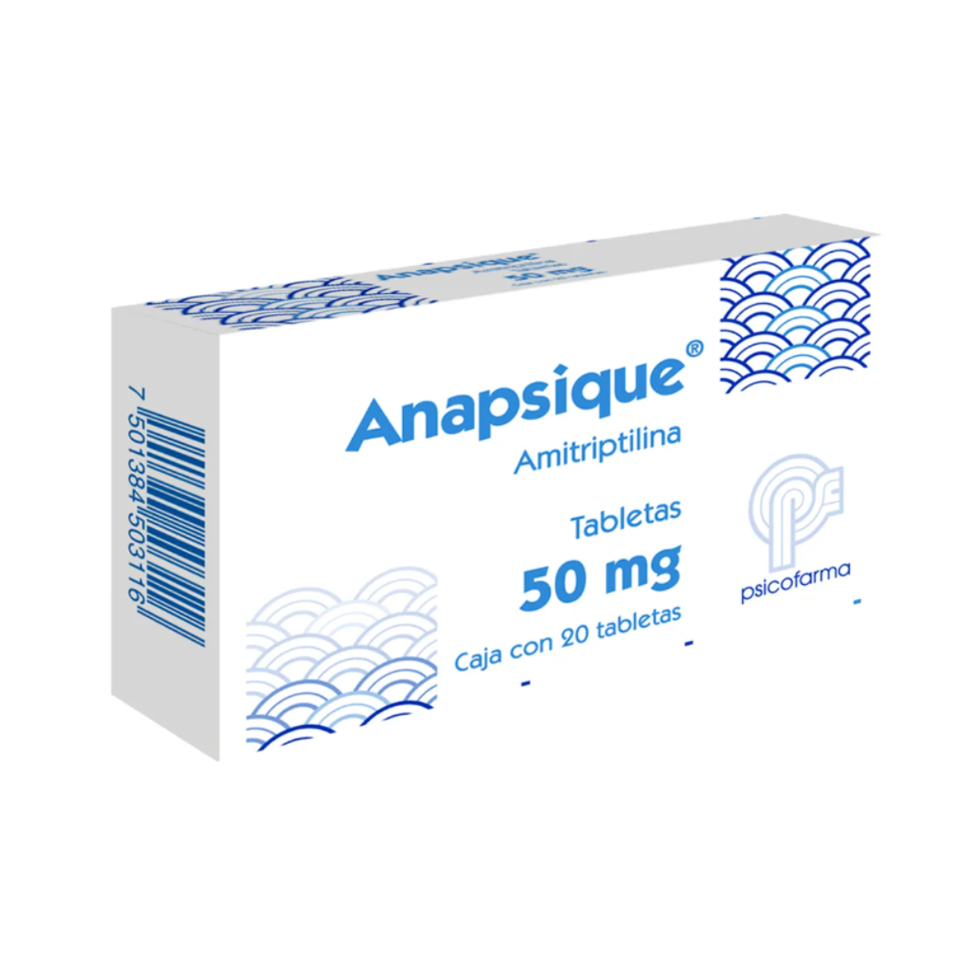 ANAPSIQUE 50 MG 20 TABLETAS