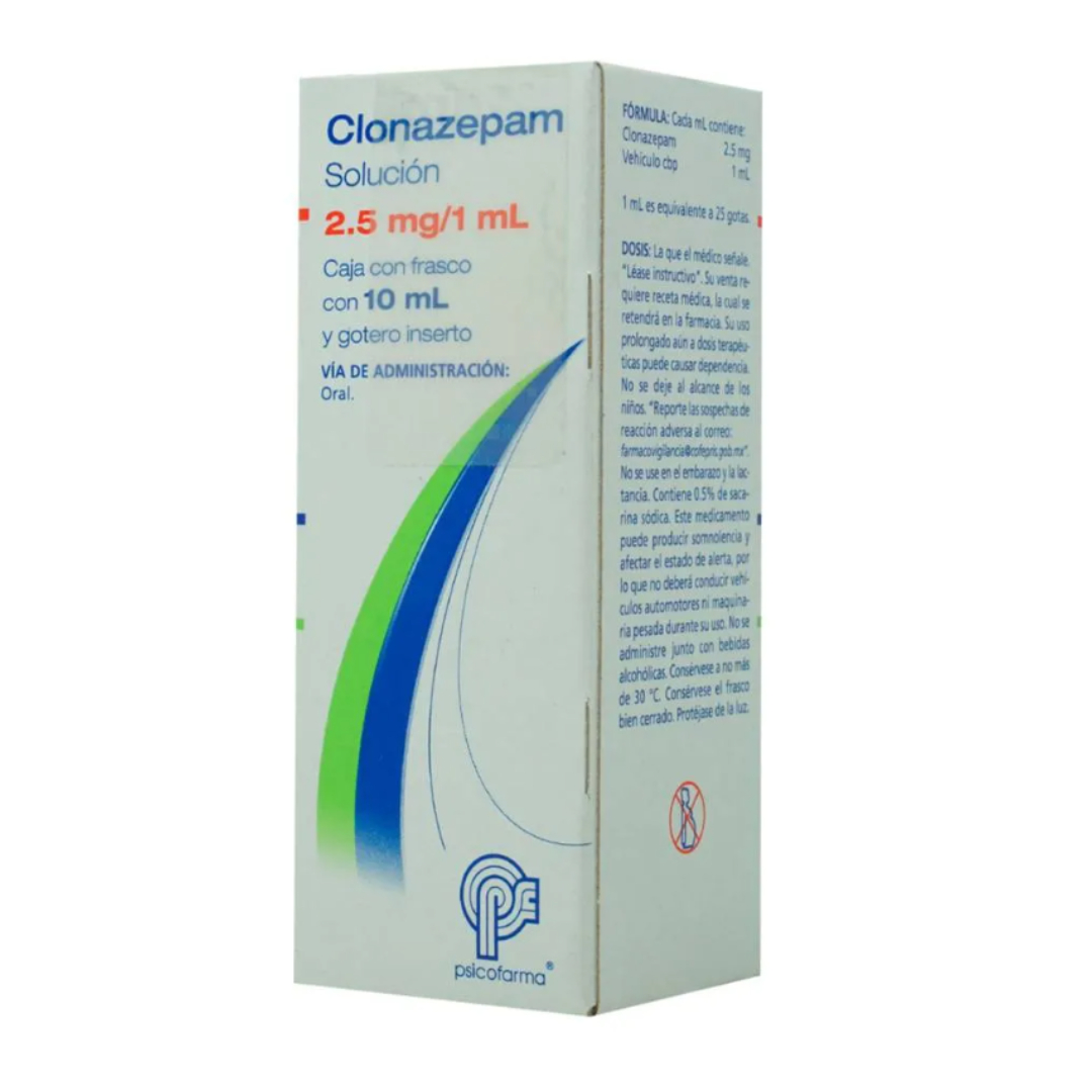 🚚PSICOFARMA CLONAZEPAM 2.5mg/Ml