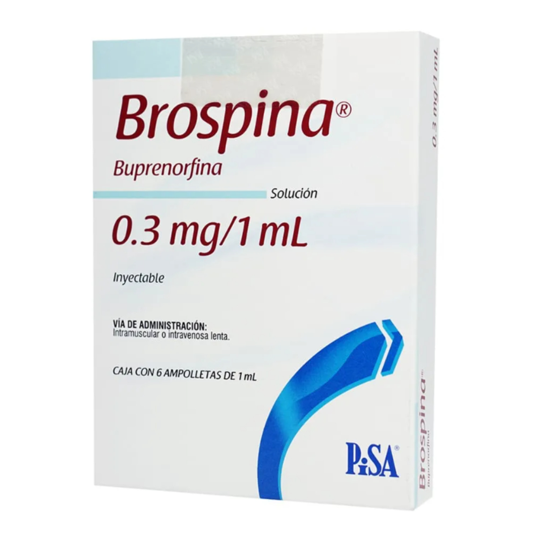 BROSPINA 0.3 MG AMP 6X1 ML