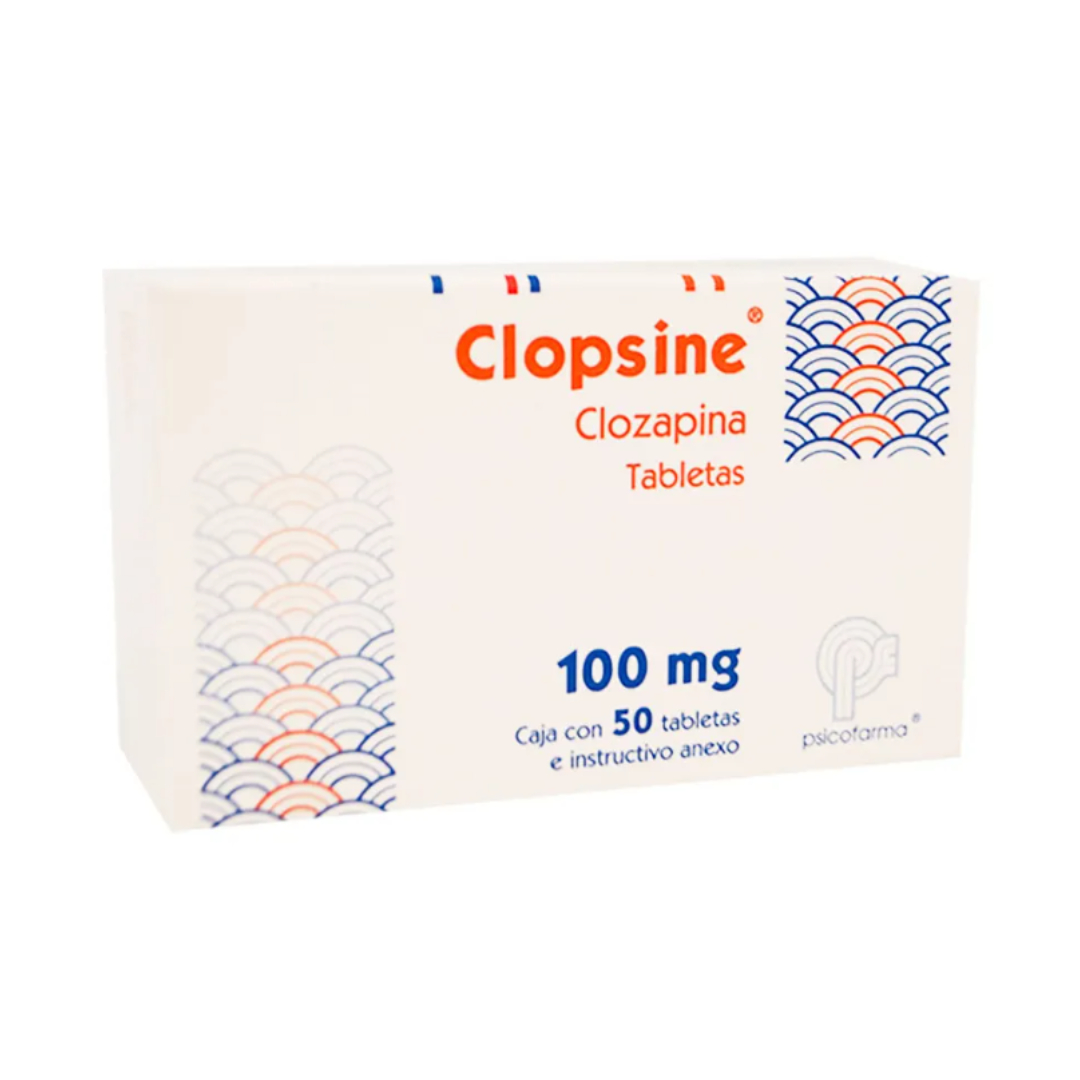 CLOPSINE 100 MG 50 TABLETAS