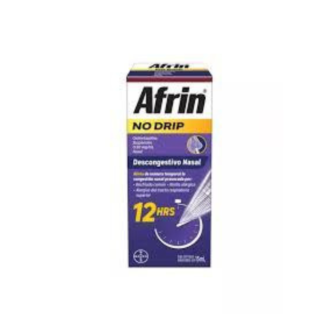 AFRIN NO DRIP 12H SUSP. NASAL FCO. ATOMIZADOR 15 M