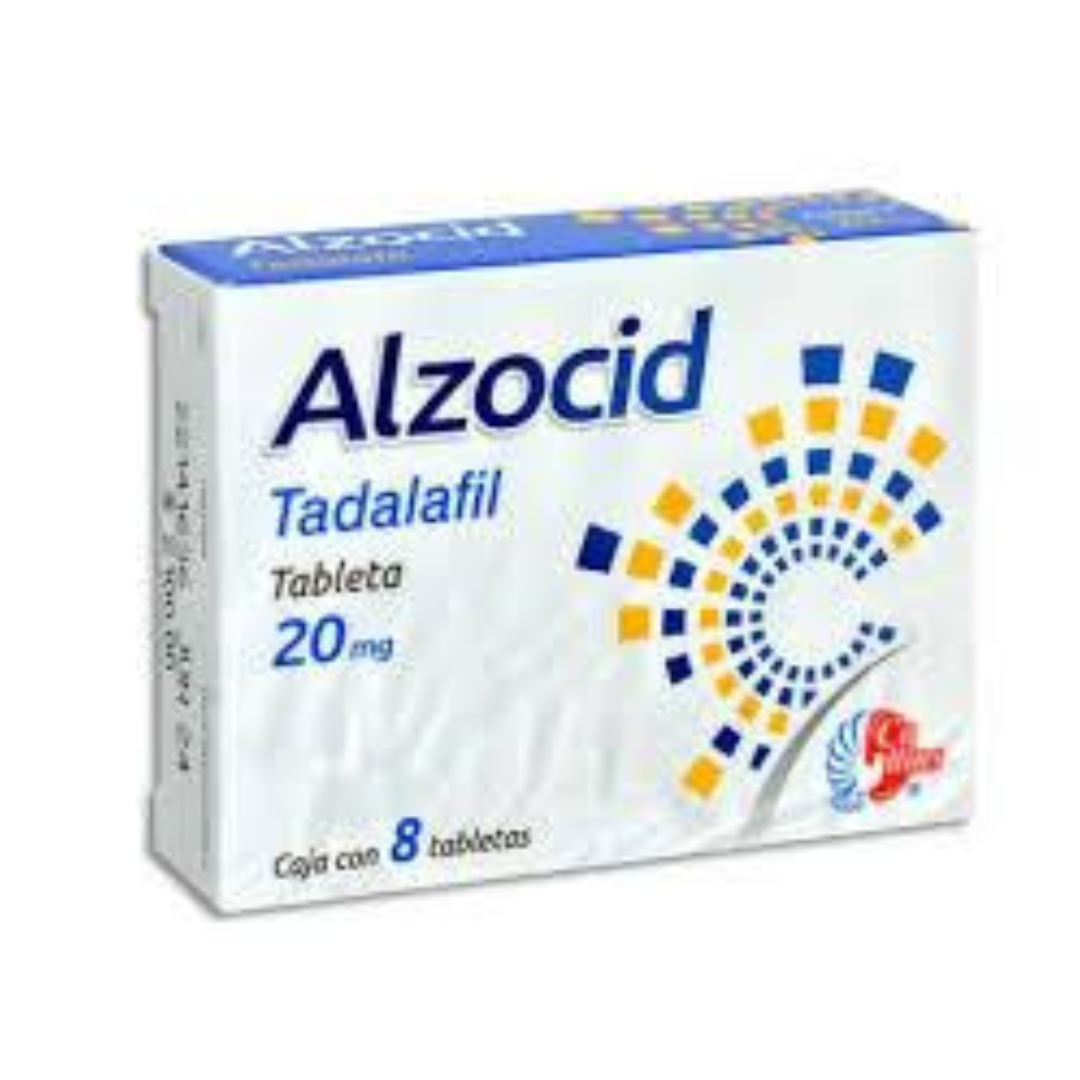 ALZOCID c/8 TABS. 20 MG.