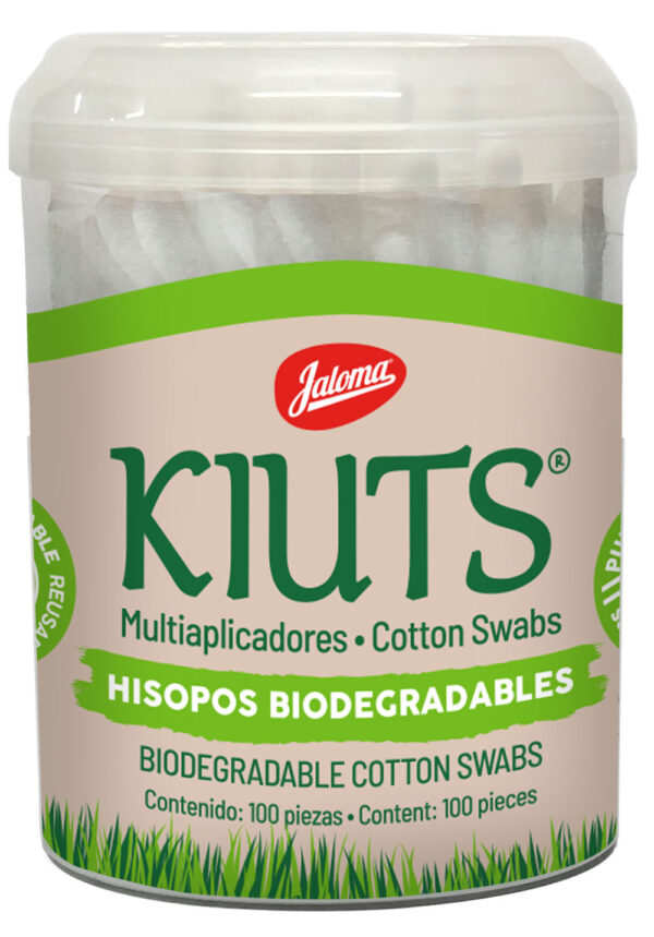 KIUTS MULTIAPLICADORES BIODEGRADABLES Tarro Blanco c/100 Pzs.