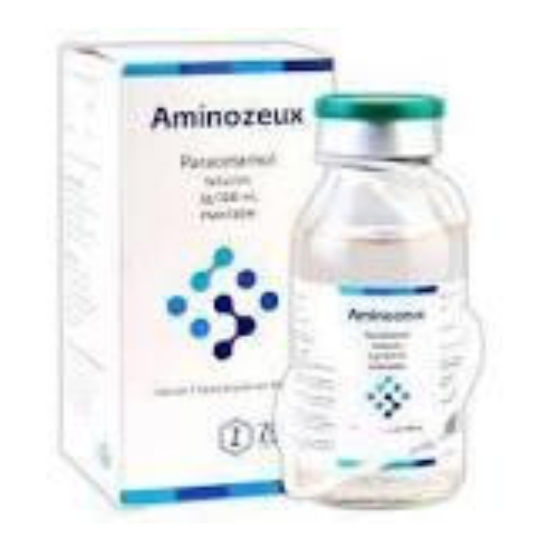 AMINOZEUX Sol. Iny. c/1 FCO. AMP. 100 ML. 1 G/100 ML.