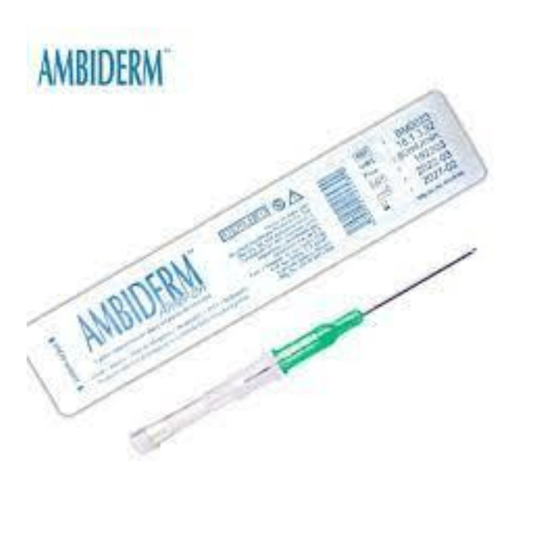 AMBIO-ON CATÉTER IV RADIOPACO 18GX32MM. COLOR VERD