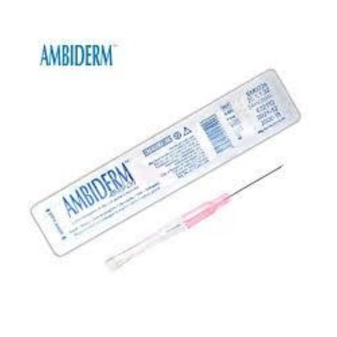🚚AMBIDERM Cateter Rosa 20gx32mm
